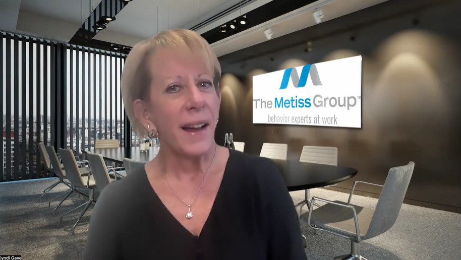 Cyndi Gave discusses pricing options at The Metiss Group